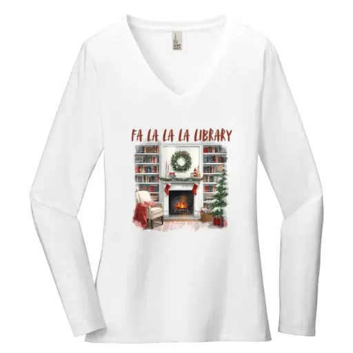 FaLaLaLaLibrary Women's Long Sleeve